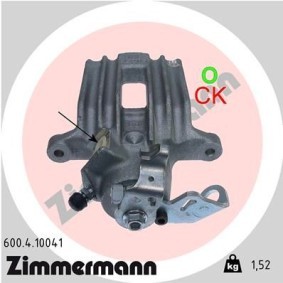 Kjøp Bremsecaliper av ZIMMERMANN 600.4.10041 til den lave prisen 1479,36 NOK