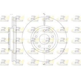 Bremsscheibe 61520.10 von ROADHOUSE günstig für 51,33 € online kaufen