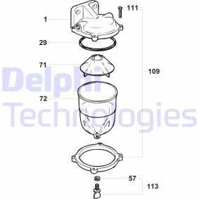 Comprar Kit reparación de cables, caudalímetro aire de DELPHI 6407-623 a bajo precio de 45,14 €