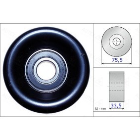 Comprar Polea tensora, correa poli V de AUTEX 654872 a bajo precio de 24,42 €