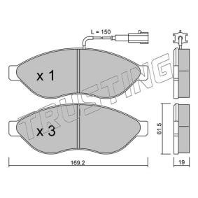 Bremsbeläge 724.0 von TRUSTING günstig für 67,35 € online kaufen