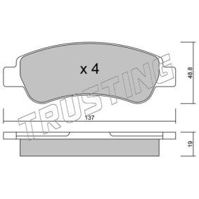 Bremsbeläge 726.0 von TRUSTING günstig für 83,00 € online kaufen