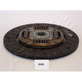 Comprar Disco de embrague de ASHIKA 80-09-988 a bajo precio de 69,31 €
