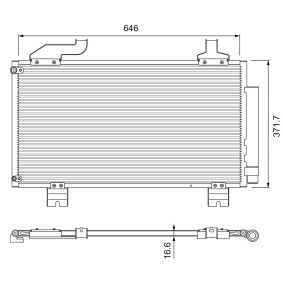 Klimakondensator 814417 von VALEO günstig für 134,08 € online kaufen