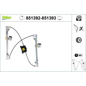Fensterheber 851392 von VALEO günstig für 74,77 € online kaufen