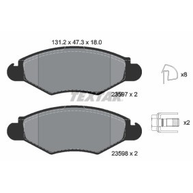 Bremsscheiben und -beläge 89007400 von TEXTAR günstig für 293,40 € online kaufen
