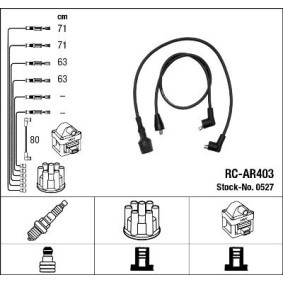 Compre Jogo de cabos de ignição da NGK 0527 a um preço baixo por 23,34 €