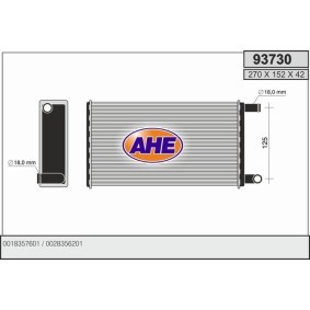 Compre Radiador de calefacción de AHE online para G-Modell (W463) a precios moderados