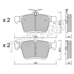 Bremsbeläge 967.0 von TRUSTING günstig für 55,63 € online kaufen