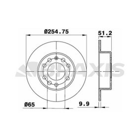 Acquista Disco freno da BRAXIS AE0018 a buon mercato per soli 37,49 €