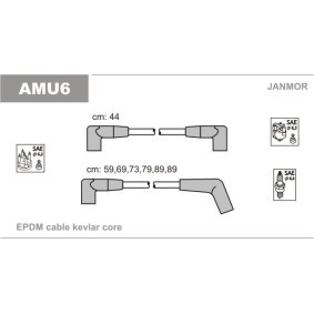 Compre Jogo de cabos de ignição da JANMOR AMU6 a um preço baixo por 18,44 €