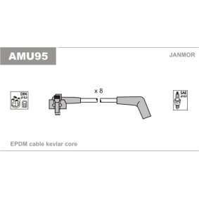 Compre Jogo de cabos de ignição da JANMOR AMU95 a um preço baixo por 27,64 €