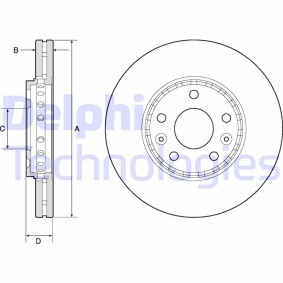 Achetez des Kit de roulement de roue DELPHI BK1597 à prix pour 284,59 €
