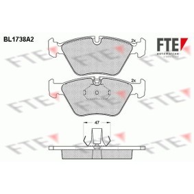 Bremsbeläge BL1738A2 von FTE günstig für 35,84 € online kaufen
