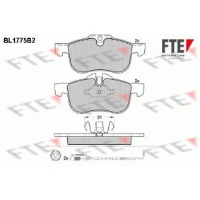 Bremsbeläge BL1775B2 von FTE günstig für 59,93 € online kaufen