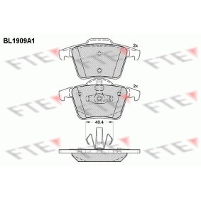 Bremsbeläge BL1909A1 von FTE günstig für 32,90 € online kaufen