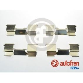 Zubehörsatz, Scheibenbremsbelag D42582A von AUTOFREN SEINSA günstig für 10,23 € online kaufen