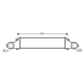 Ladeluftkühler DCA1027 von DIEDERICHS günstig für 187,80 € online kaufen