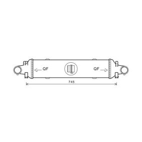 Ladeluftkühler DCA1039 von DIEDERICHS günstig für 345,42 € online kaufen