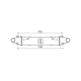 Ladeluftkühler DCA1087 von DIEDERICHS günstig für 140,57 € online kaufen