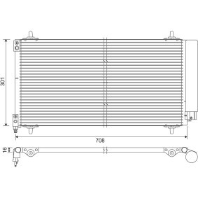 Klimakondensator 817740 von VALEO günstig für 123,28 € online kaufen