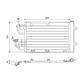 Klimakondensator 818168 von VALEO günstig für 55,40 € online kaufen