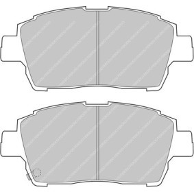 Osta Jarrupalat, levyjarru FERODO RACING:llä FCP1392H edullisesti hintaan 322,91 €