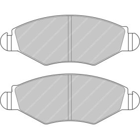 Bremsbeläge FDS1378 von FERODO RACING günstig für 122,72 € online kaufen