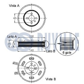 Compre Tensor da correia do alternador de RUVILLE online para Corsa B Hatchback a preços moderados