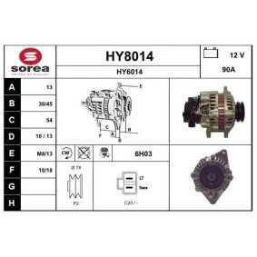 Køb Generator af SNRA HY8014 til den lave pris 2551,74 DKK