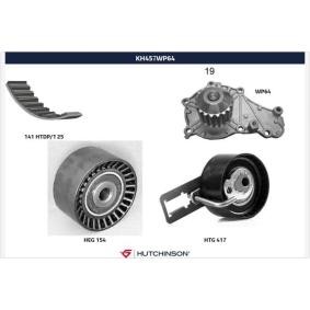 Acquista Kit cinghia distribuzione, pompa acqua da HUTCHINSON KH 457WP64 a buon mercato per soli 153,71 €