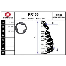 Acquista Kit cuffia, semiasse da EAI KR133 a buon mercato per soli 13,06 €