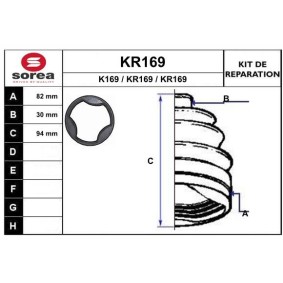 Acquista Kit cuffia, semiasse da EAI KR169 a buon mercato per soli 12,85 €