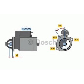 Anlasser 0 986 023 850 von BOSCH günstig für 163,80 € online kaufen