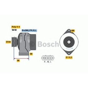Lichtmaschine 0 986 042 861 von BOSCH günstig für 196,21 € online kaufen