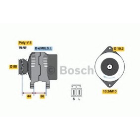Køb Generator af BOSCH 0 986 042 921 til den lave pris 2026,16 DKK