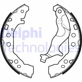 Achetez des Jeu de mâchoires de frein DELPHI LS2128 à prix pour 27,94 €