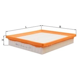 Luftfilter LX 1288 von KNECHT günstig für 18,92 € online kaufen