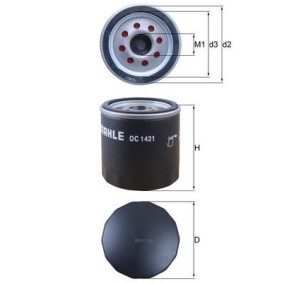 Ölfilter OC 1421 von KNECHT günstig für 11,50 € online kaufen
