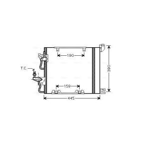 Köp Kondensor, klimatanläggning av AVA COOLING SYSTEMS OL5368D till det låga priset 913,54 kr