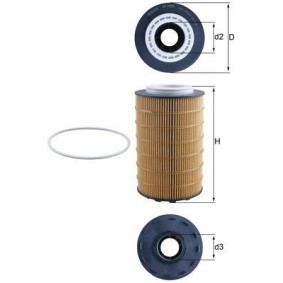 Köp Oljefilter av KNECHT OX 1028D till det låga priset 455,33 kr