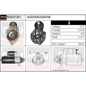 Anlasser RAS37351 von DELCO REMY günstig für 111,13 € online kaufen