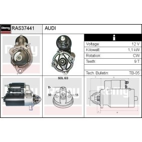 Anlasser RAS37441 von DELCO REMY günstig für 97,30 € online kaufen