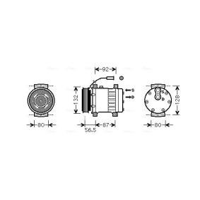Comprar Compresor, aire acondicionado de AVA COOLING SYSTEMS REAK073 a bajo precio de 294,72 €
