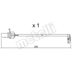Warnkontakt, Bremsbelagverschleiß SU.224 von METELLI günstig für 6,97 € online kaufen