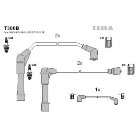 Zündleitungssatz T386B von TESLA günstig für 33,64 € online kaufen