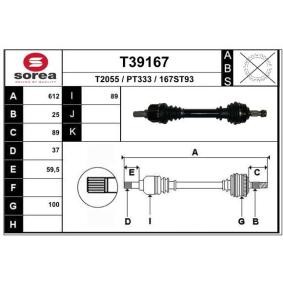 Antriebswelle T39167 von EAI günstig für 112,48 € online kaufen