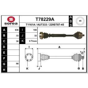 Antriebswelle T78229A von EAI günstig für 116,15 € online kaufen