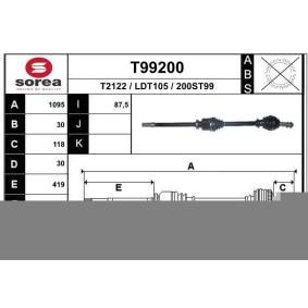 Compre Veio de transmissão da EAI T99200 a um preço baixo por 133,57 €