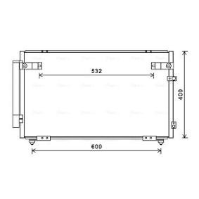Comprar Condensador, aire acondicionado de AVA COOLING SYSTEMS TOA5621D a bajo precio de 206,84 €